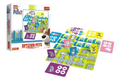Trefl Dětská hra Uptown Pets (Tajný život mazlíčků 2)