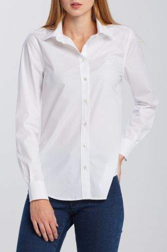 Gant Košile Gant Solid Stretch Broadcloth Shirt 4350022-620-Gw-110-32 Bílá 32