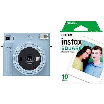Fujifilm Instax Square SQ1 světle modrý + 10x fotopapír
