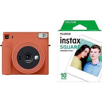 Fujifilm Instax Square SQ1 oranžový + 10x fotopapír