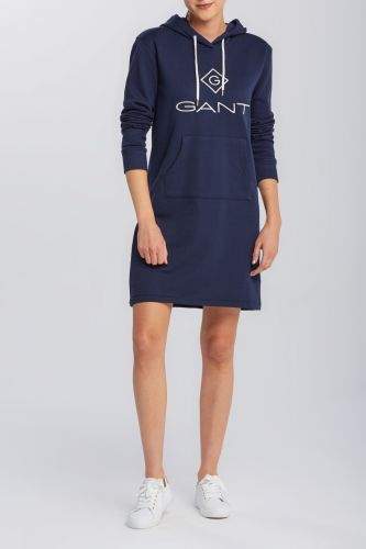 Gant Šaty Gant Lock Up Hoodie Dress 4204356-620-Gw-433-Xs Modrá Xs