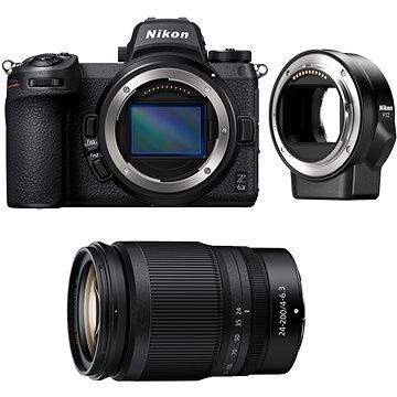 Nikon Z6 II + 24-200mm f/4-6.3 VR + FTZ adaptér