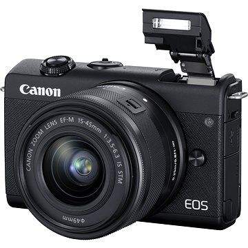 Canon EOS M200 BK M 15-45mm S + fotobrašna SB 130 + 16GB paměťová karta