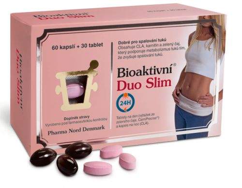 Pharma Nord Praha s.r.o. Bioaktivní Duo Slim 60 kapslí +30 tablet