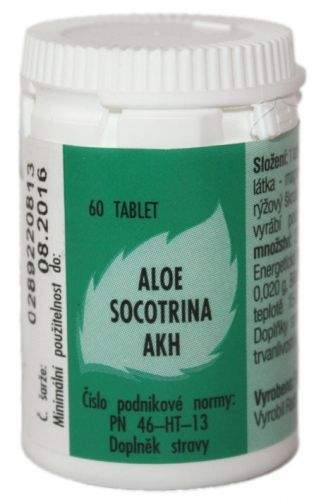 Akademie klasické homeopatie, spol. s r.o. AKH Aloe Socotrina 60 tablet