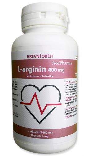 ACEFILL s.r.o. L-arginin 400mg 100 kapslí