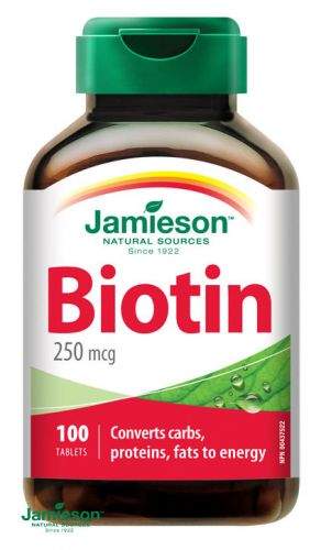 INTERPHARM Slovakia a.s. (Benepharma) Jamieson Biotin 250μg 100 tablet