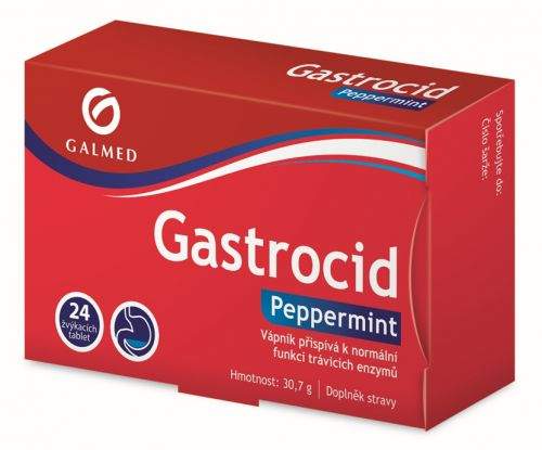 GALMED A.S. Galmed Gastrocid žvýkací tablety 24 ks