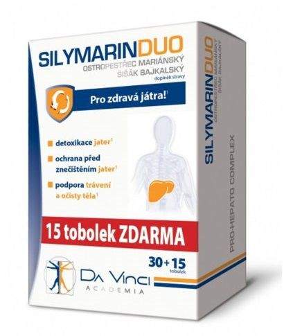Simply You Pharmaceuticals SILYMARIN DUO Da Vinci 30+15 tobolek