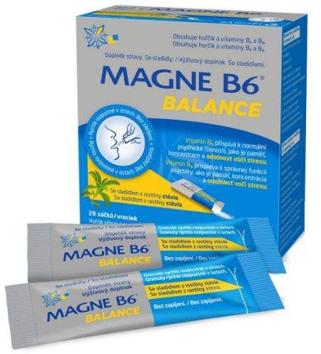 Sanofi Magne B6® Balance B9, 20 sáčků