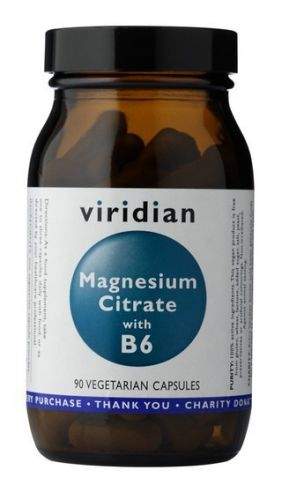 ForActiv.cz, s.r.o. Viridian Magnesium Citrate with Vitamin B6 90 kapslí