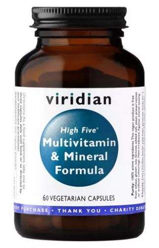 ForActiv.cz, s.r.o. Viridian High Five Multivitamin & Mineral Formula 60kapslí