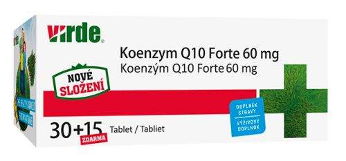 VIRDE spol. s r.o. Virde Koenzym Q10 Forte 45 tablet