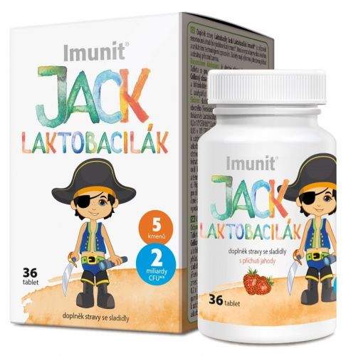 Simply You Pharmaceuticals Imunit Laktobacily JACK LAKTOBACILÁK 36 tablet