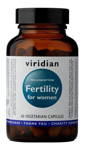 ForActiv.cz, s.r.o. Viridian Fertility for Women 60 kapslí