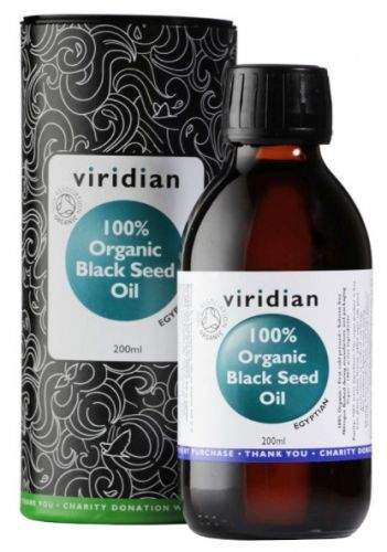 ForActiv.cz, s.r.o. Viridian 100% Organic Black Seed Oil 200ml