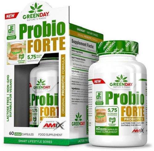 Amix Nutrition Czech AMIX Green Day Probio Forte, 60 kapslí