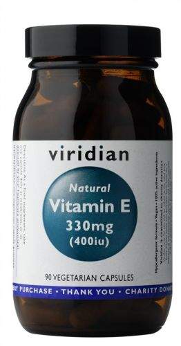 ForActiv.cz, s.r.o. Viridian Vitamin E 330mg 400iu 90 kapslí