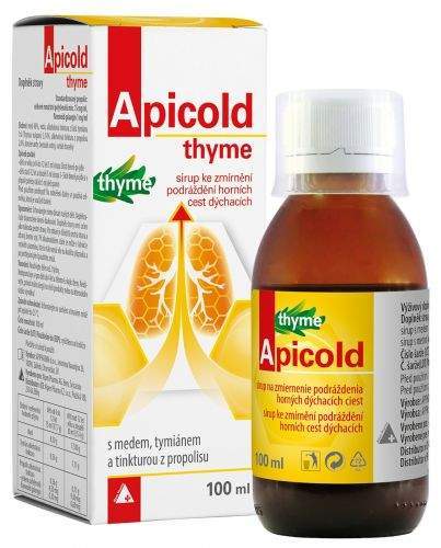 Alpen Pharma CZ, s.r.o. APICOLD thyme sirup 100ml