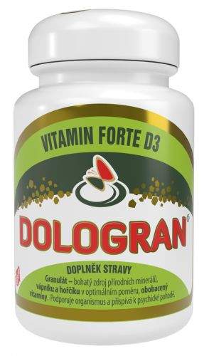 FARMEX CZ s.r.o. Dologran Vitamin Forte D3 90g