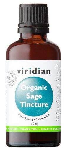 ForActiv.cz, s.r.o. Viridian Sage Tincture 50ml Organic (Šalvěj lékařská Bio tinktura)