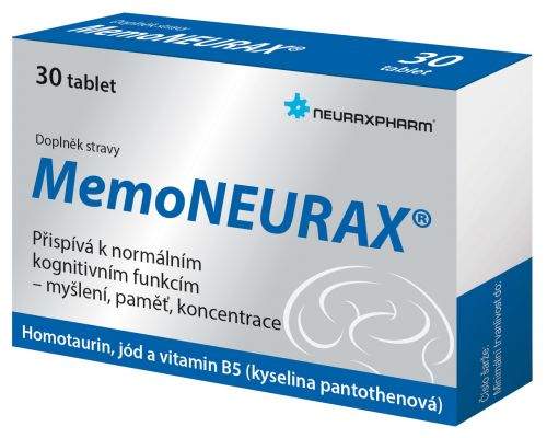 Neuraxpharm Bohemia MemoNEURAX 30 tablet