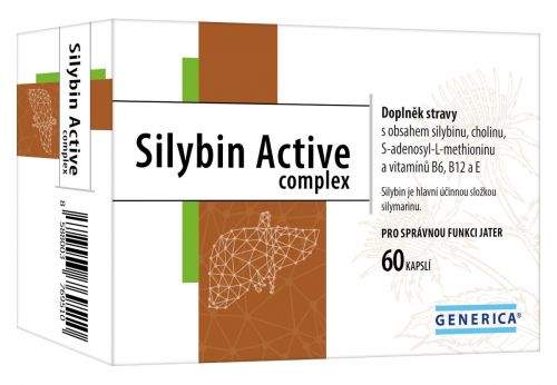Generica Bohemia spol. s.r.o. Generica Silybin Active complex 60 kapslí
