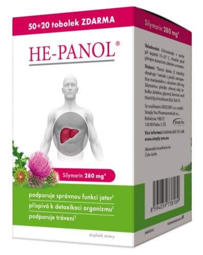 Simply You Pharmaceuticals HE-PANOL 50+20 tablet