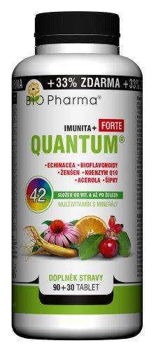BIO-Pharma s.r.o. BIO Pharma QUANTUM Imunita+ Forte 42 složek 90+30 tablet