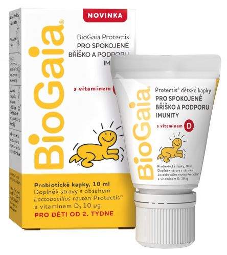 EWOPHARMA, spol. s.r.o, Praha BioGaia Protectis probiotické kapky s vitamínem D 10ml