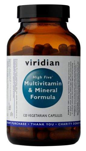 ForActiv.cz, s.r.o. Viridian High Five Multivitamin & Mineral Formula 120 kapslí