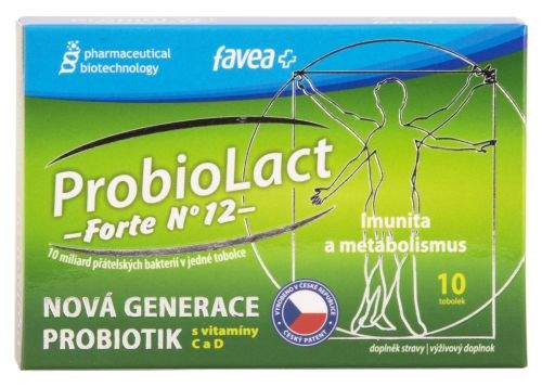 FAVEA s.r.o. ProbioLact forte N°12 10 tobolek