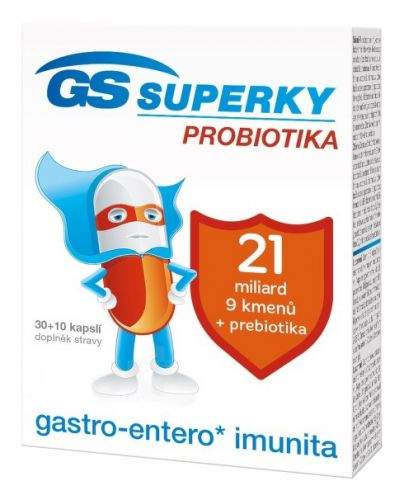 Green-Swan Pharmaceuticals GS Superky probiotika 30+10 kapslí