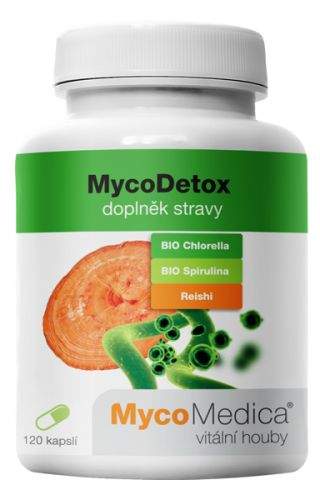 MycoMedica MycoDetox 120 veganských kapslí