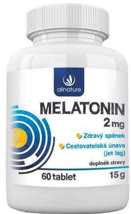 Allnature, s.r.o. Allnature Melatonin 2 mg 60 tablet