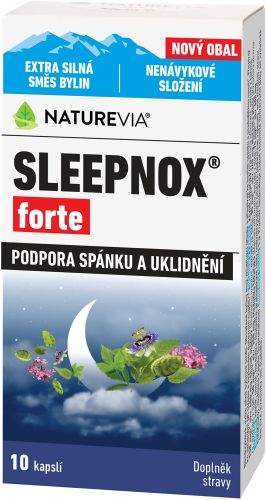 BIOVIT IMPEX CO s.r.o. Swiss NatureVia Sleepnox forte 10 kapslí