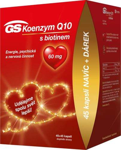 Green-Swan Pharmaceuticals GS Koenzym Q10 60mg 90 kapslí, edice 2020