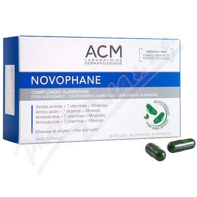 MagnaPharm CZ s.r.o. ACM Novophane pro kvalitu vlasů a nehtů 60 kapslí