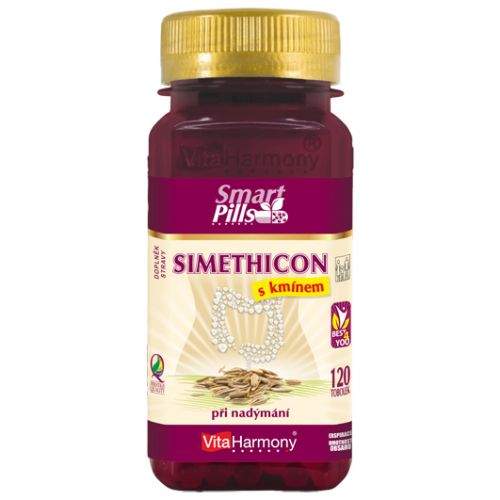 VITA HARMONY VitaHarmony Simethicon 80 mg s kmínem 120 tobolek