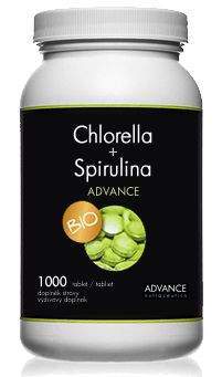 ADVANCE NUTRACEUTICS ADVANCE Chlorella + Spirulina 1000 tablet