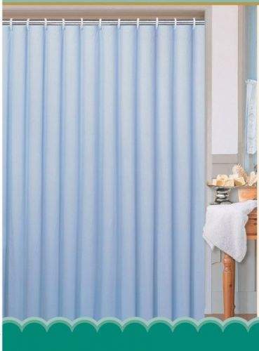 AQUALINE Závěs 180x180cm, 100% polyester, jednobarevný modrý 0201103 M