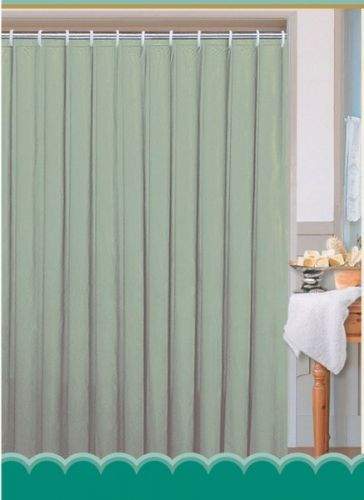 AQUALINE Závěs 180x180cm, 100% polyester, jednobarevný zelený 0201103 Z