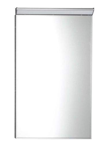 SAPHO BORA zrcadlo v rámu 400x600mm s LED osvětlením a vypínačem, chrom AL746