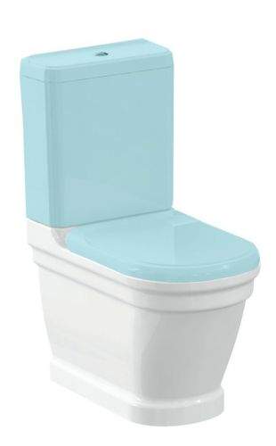 SAPHO ANTIK WC mísa kombi, zadní/spodní odpad, 37x63 cm AN360