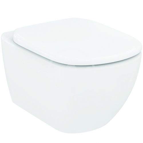 IDEAL STANDARD Tesi Závěsné WC 360x530x337 mm, s technologií Aquablade, bílá T007901