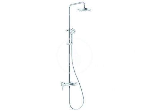 KLUDI Logo Dual Shower System jednopákový, sprchová souprava, chrom 6808305-00