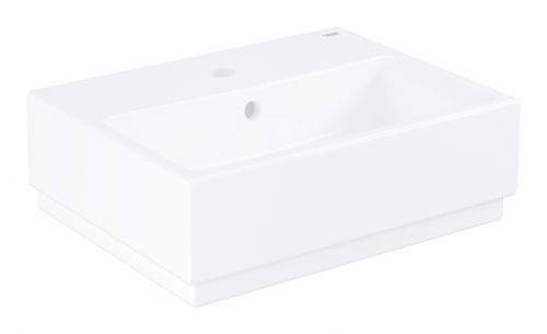 GROHE Cube Ceramic Umývátko s přepadem, 455x350 mm, PureGuard, alpská bílá 3948300H