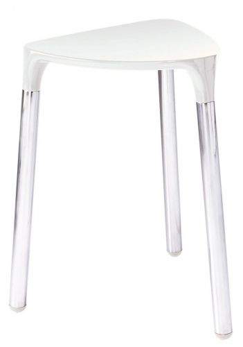 Gedy YANNIS koupelnová stolička 37x43,5x32,3 cm, bílá 217202