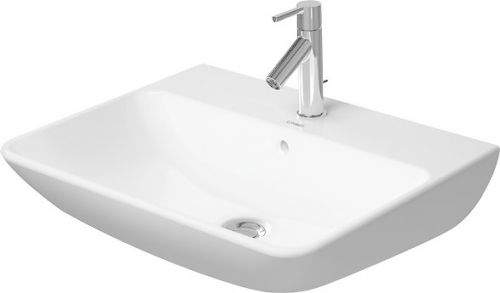 DURAVIT ME by Starck Umyvadlo 600x460 mm, s 1 otvorem pro baterii, alpská bílá 2335600000