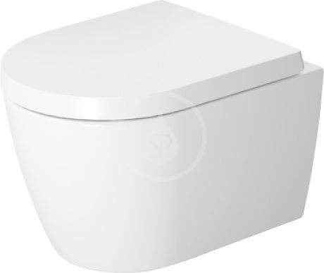 DURAVIT ME by Starck Závěsné WC Compact, Rimless, s HygieneGlaze, alpská bílá 2530092000